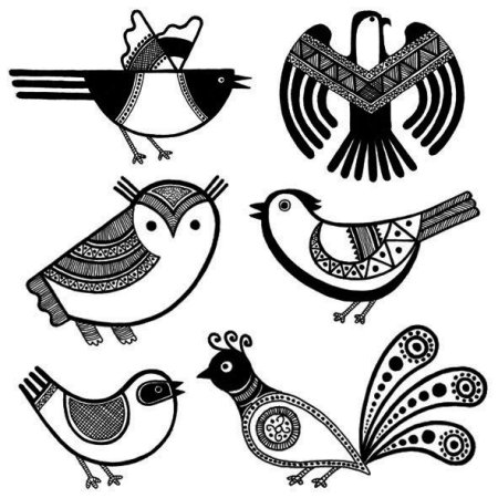 Якутский зооморфный орнамент