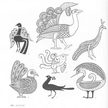 Грэхем Лесли Маккэлэм 4000 мотивов животные птицы и рыбы