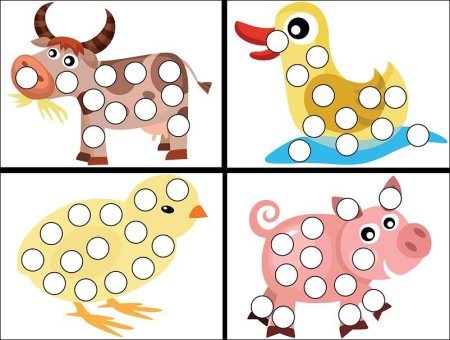 Пластилиновые заплатки домашние животные