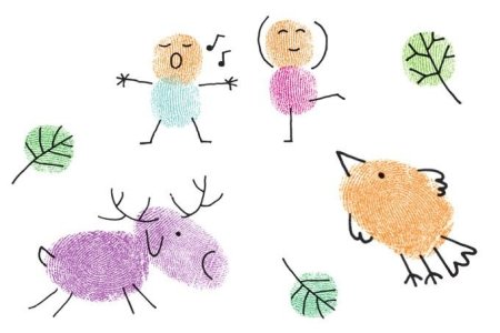 Пальчиковые раскраски