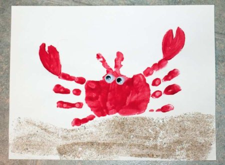 Рисование отпечатками пальцев