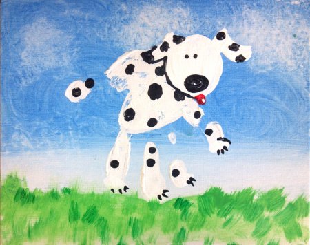 Рисование ладошками