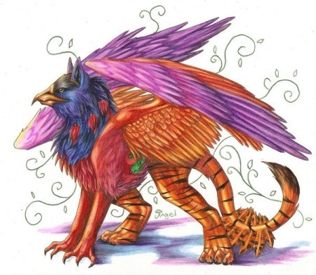 Рисунки фантастических животных для детей