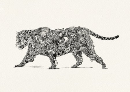 Вымирающие животные арт