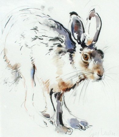 Серов анималист