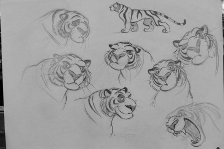 Тигры в мультипликации