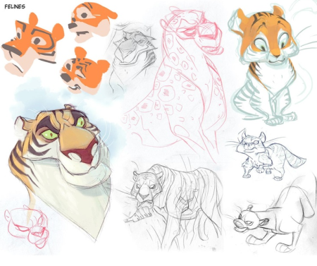 Тигр концепт арт