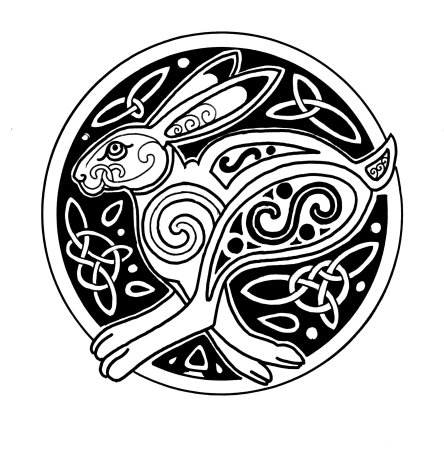 Кельтский орнамент кельтов животных