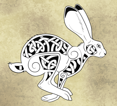 Животные в кельтском стиле