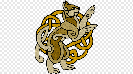 Животные в кельтском стиле