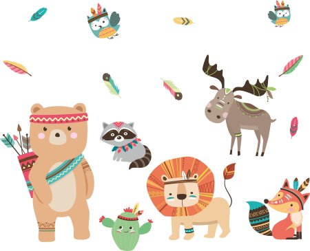 Звери индейцы