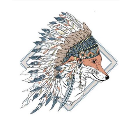 Животные в индейском стиле
