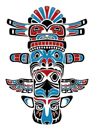 Тотем Хайда тату