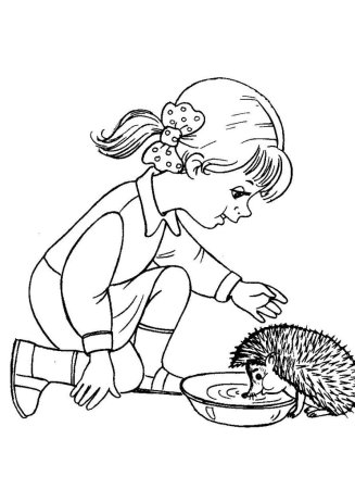 Раскраски на тему доброта