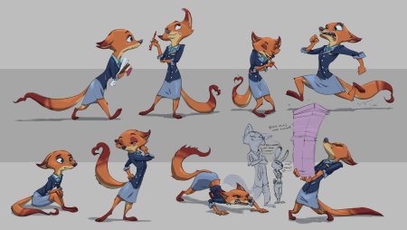 Джуди Зоотопия концепт