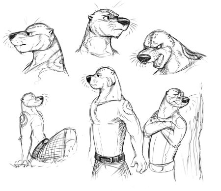 Антропоморфные животные