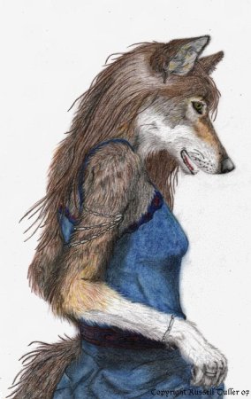 Волчица человек