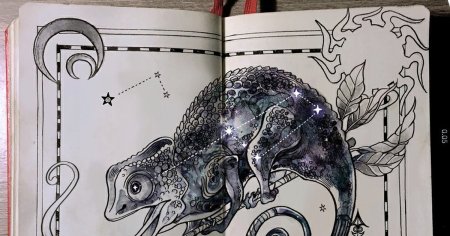 Необычные существа скетчбук