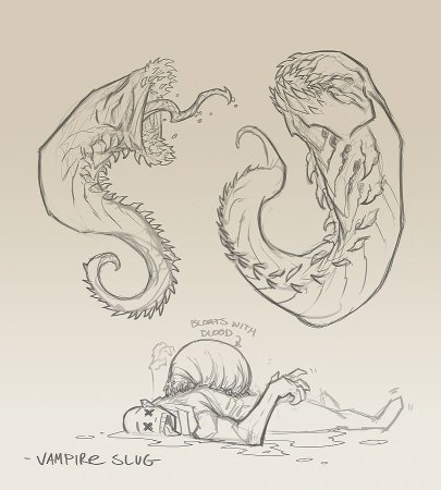 Скетчбук Мифические существа