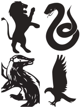 Гриффиндор трафарет