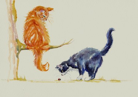 Монстрик карандашом