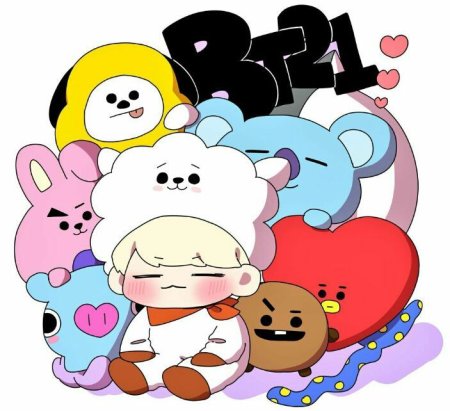 Персонажи БТС bt21