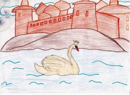 Рисунки по сказкам Пушкина