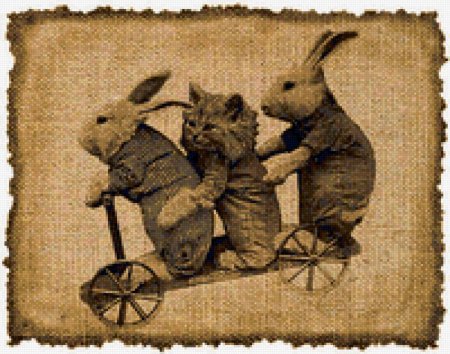 Животные в винтажном стиле