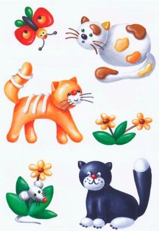 Лепка из пластилина для детей