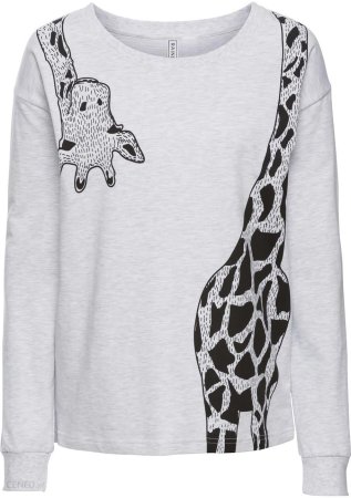 Свитер с принтом женский