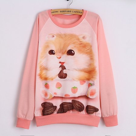 Толстовки женские с животными