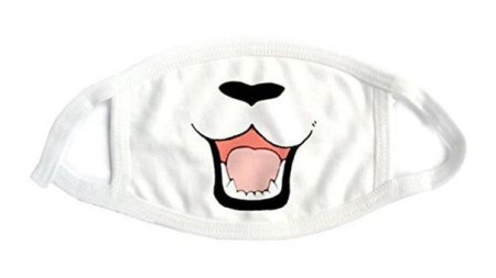 Медицинская маска с животными
