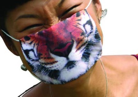 Маска тигра медицинская