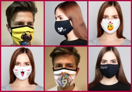 Эскиз маски медицинской