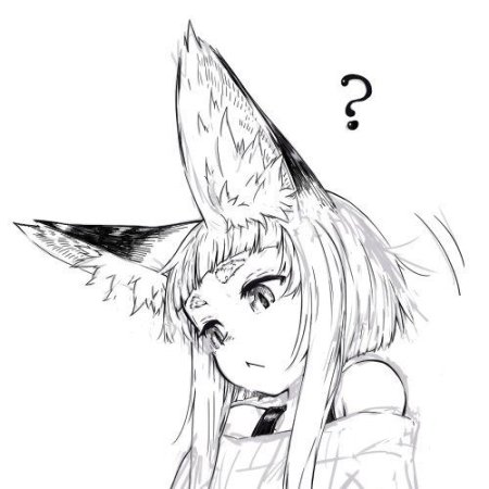 Раскраски аниме с ушками