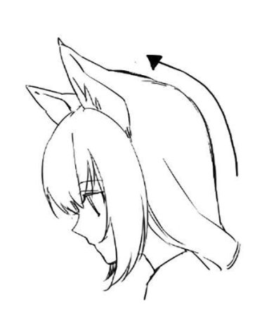 Уши неко референс