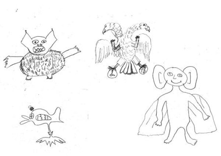 Проективная методика несуществующее животное рисунки детей