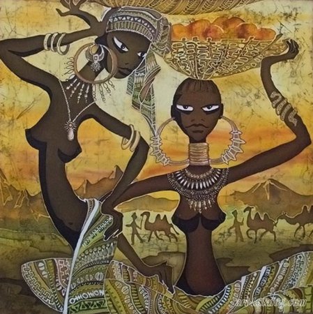 Африканские мотивы Гумилева живопись