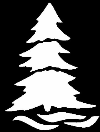 Трафареты для искусственного снега