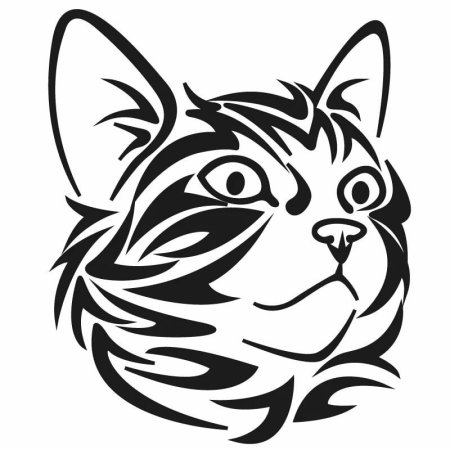 Трафареты животных для декора