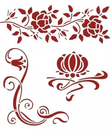 Трафареты для декора мебели