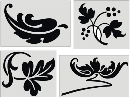 Трафареты для декора мебели