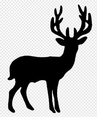 Трафарет "олени"