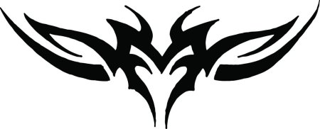 Трафарет на бак мотоцикла