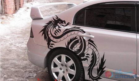 Форд Мустанг силуэт