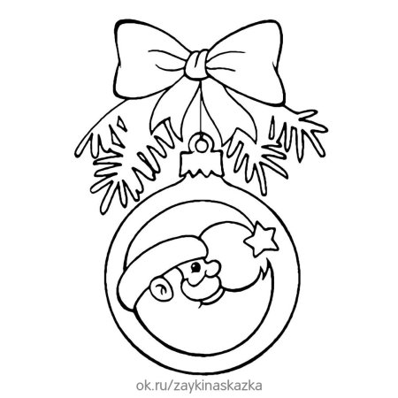 Новогодние шары трафареты на окна