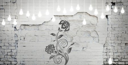 Кирпичная стена рисунок