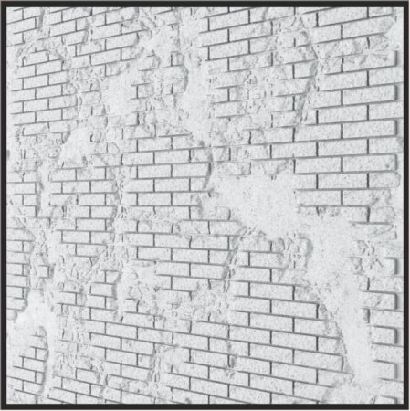 Трафарет для декоративного камня