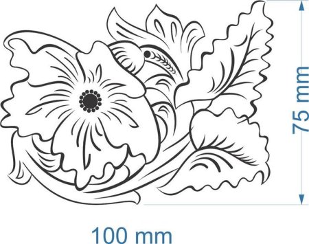 Трафареты для тиснения по коже