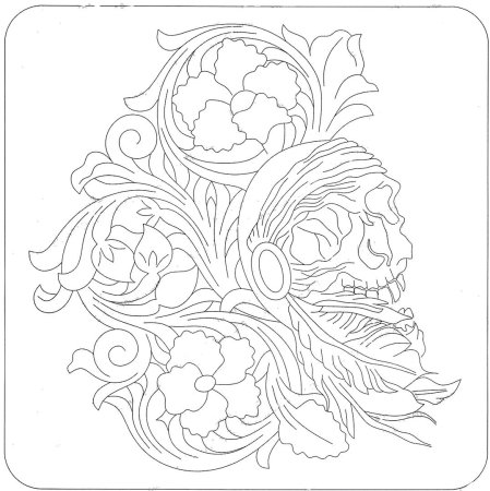 Тиснение Шеридан эскизы